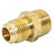 Thrifco Plumbing No. 48 1/4 Inch x 1/4 Inch Brass Flare MIP Adapter 6948005 - alternate 2